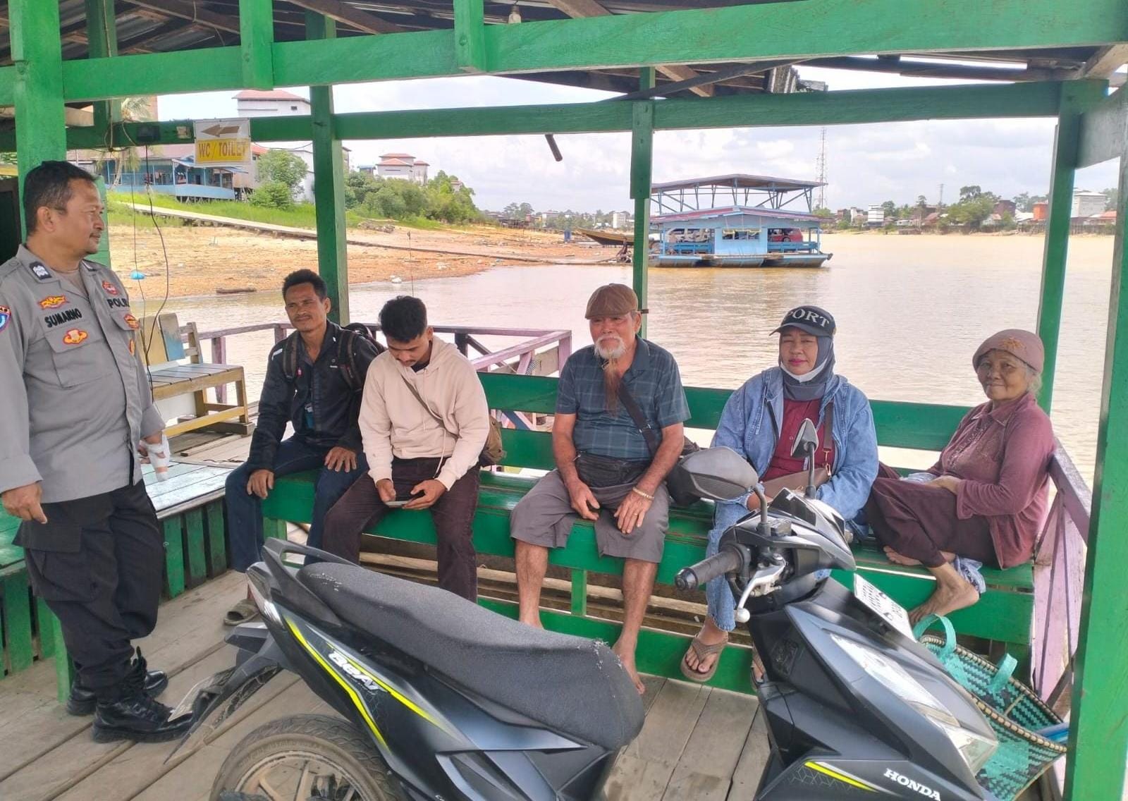 Patroli Dialogis, Upaya Polsek Katingan Tengah Cipkon Kamtibmas aman