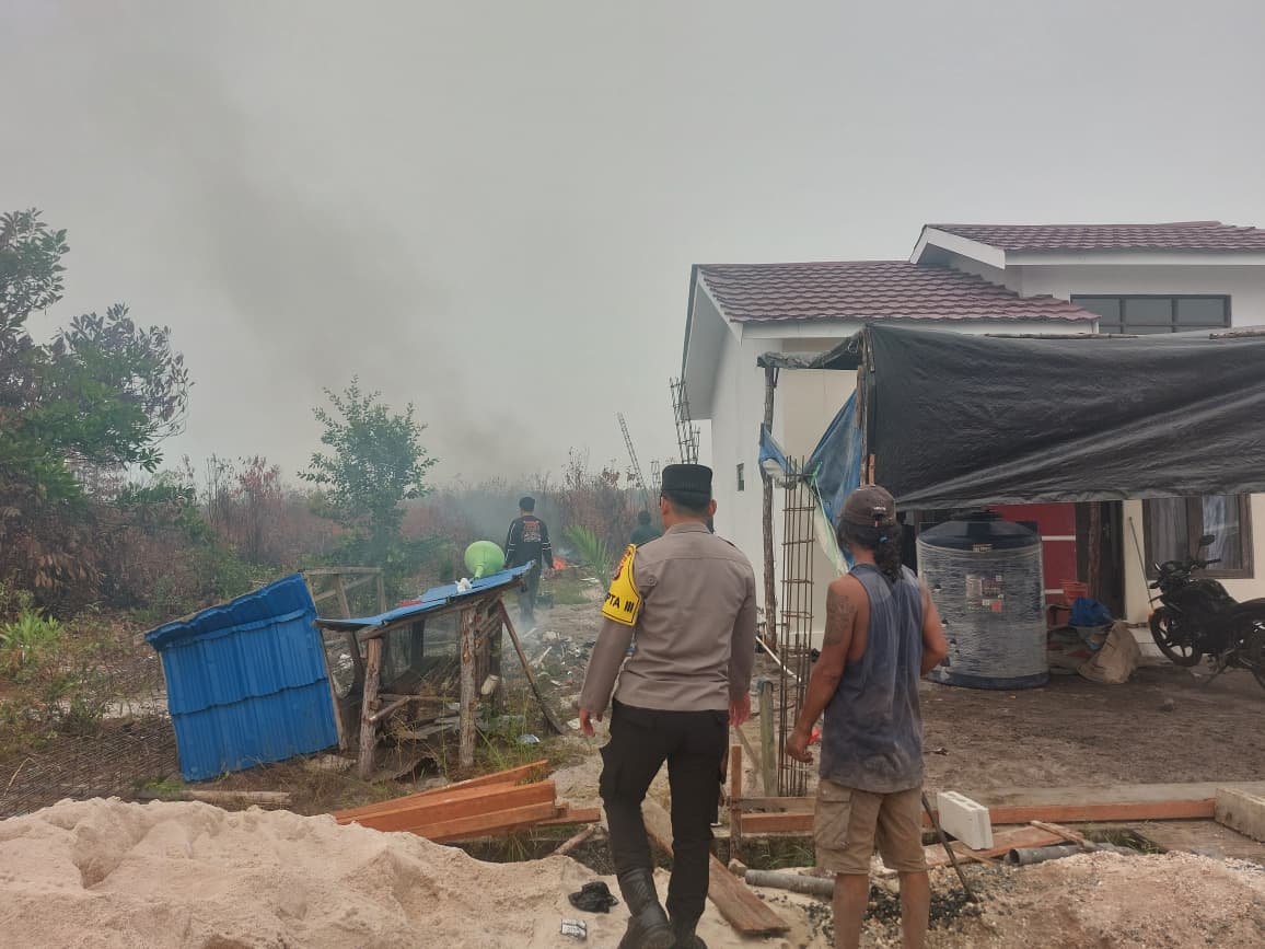 Cegah Karhutla, Regu Alfa Sisir Km 17 Hampalit